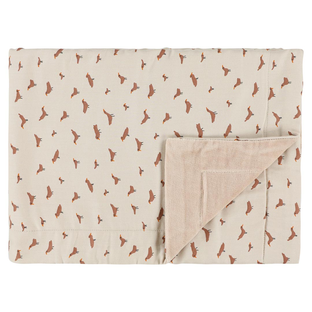 Fleece blanket | 75x100cm - Babbling Birds